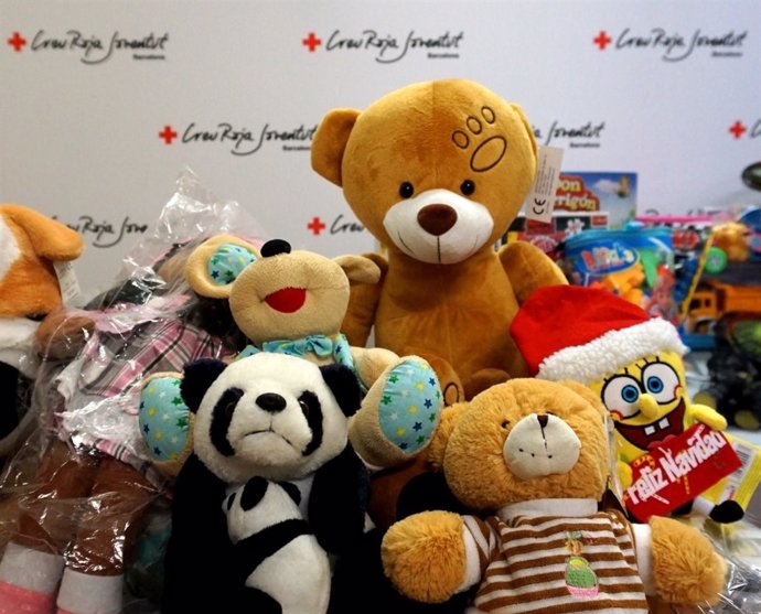 Creu Roja Joventut reparteix 66.500 joguines entre 24.387 nens vulnerables