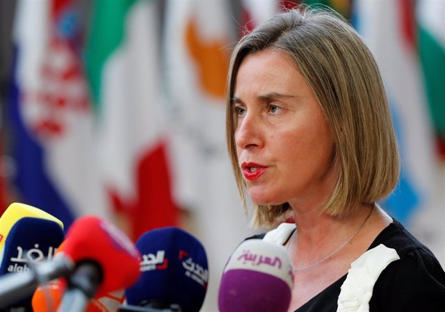 Federica Mogherini, representante de UE para Asuntos Exteriores y Seguridad
