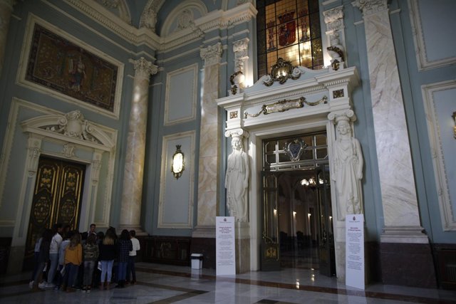 Imagen de archivo del TS en unas jornadas de puertas abiertas