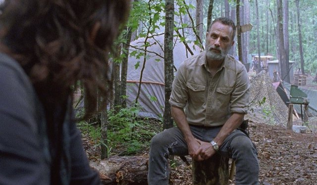 Rick en The Walking Dead