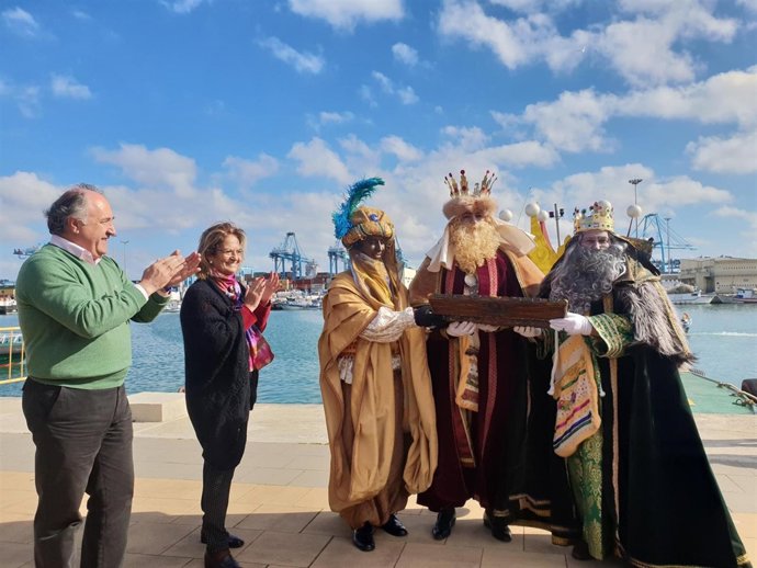 Los Reyes Magos llegan a Algeciras