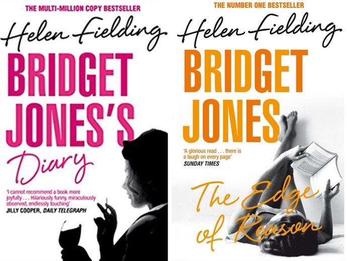 Portadas Bridget Jones