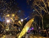 Miles de vallisoletanos disfrutan de la Cabalgata de Reyes en "la noche más mágica del año"