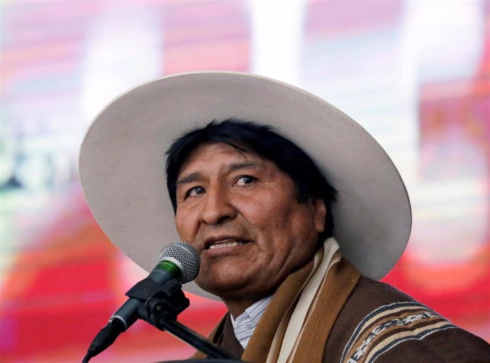 El presidente de Bolivia, Evo Morales