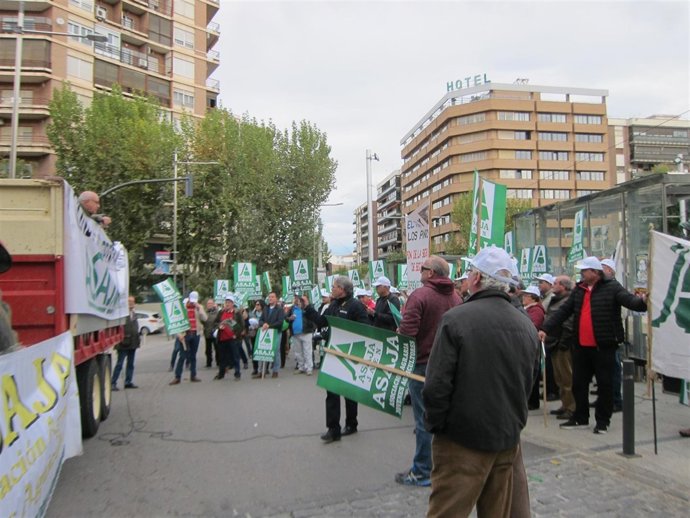 Última protesta por la presa de Siles (Archivo)