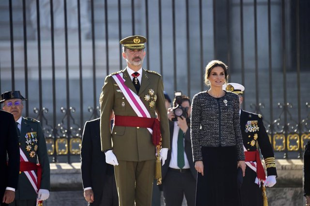 Rey Felipe y la Reina Letizia en la Pascua Militar 2019