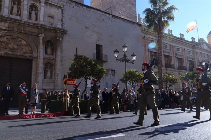 Desfile de las Fuerzas Armadas en la Pascua Militar de Valncia 2019