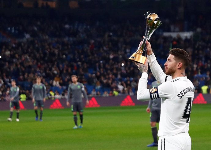 El Real Madrid ofrece al público del Bernabéu su séptimo campeón del mundo