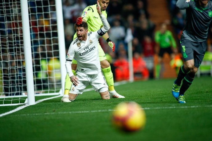 El capitán del Real Madrid, Sergio Ramos