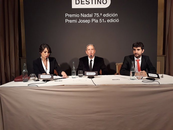 Lídia Heredia(periodista),Guillermo Martínez(Premi Nadal),Marc Artigau(Premi Pl