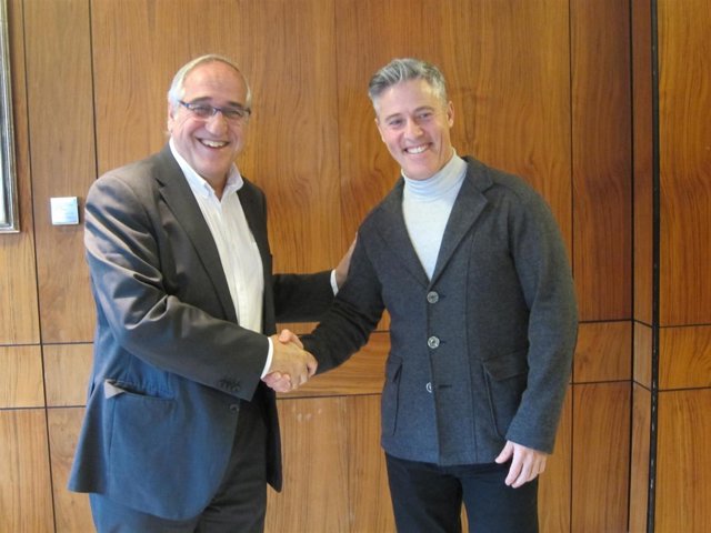 José López y Joaquín Solanas, de Cs