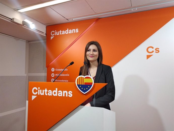 La diputada de Cs Lorena Roldán