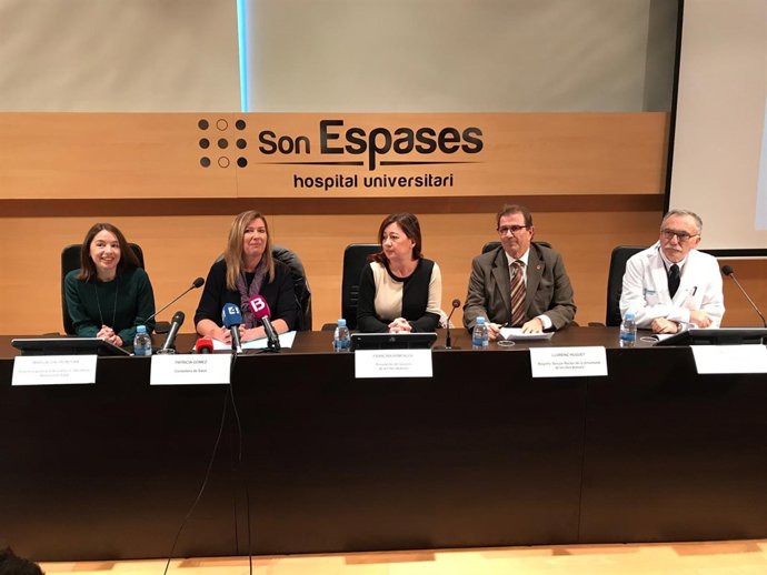 Roda de premsa anunciament de l'Idisba com a institut acreditat