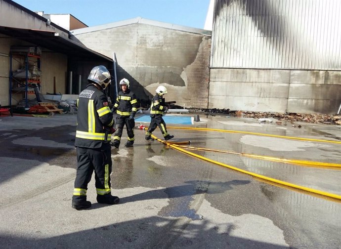 Nota De Prensa: Servicio Extinción De Incendios De Camargo