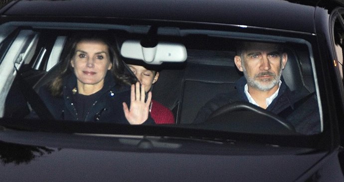Los Reyes Felipe y Letizia