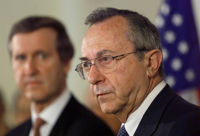 El exministro de Defensa y Exteriores de Israel Moshe Arens