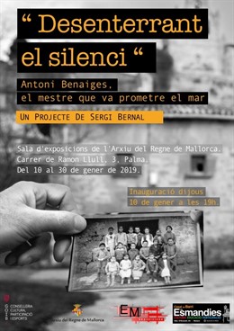 Cartel de la exposición 'Desenterrant el silenci'