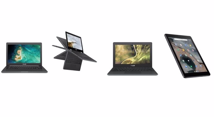 Chromebook C204, Flip C214, C403 i CT100