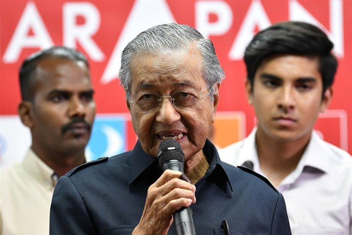 Mahathir Mohamad, primer ministro de Malasia