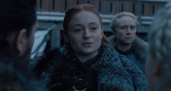Sansa Stark en 8 temporada de Juego de Tronos