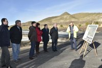 Ceniceros dice que la variante de Ventas del Baño aumenta la seguridad vial y facilita el acceso a la comarca de Cervera