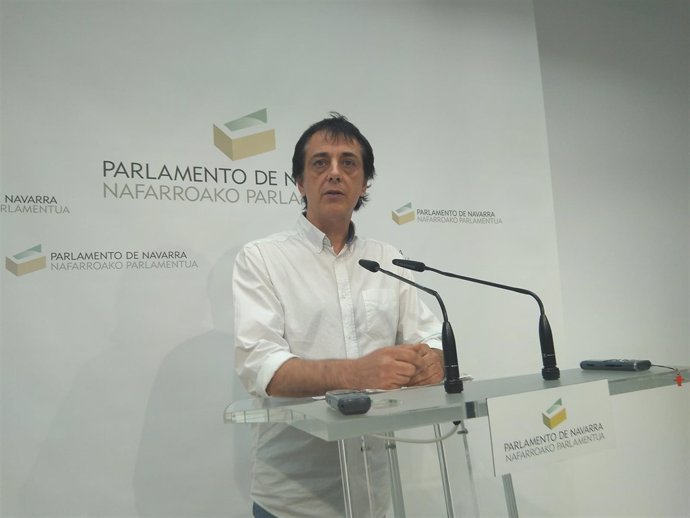 Carlos Couso, parlamentario de Orain Bai.