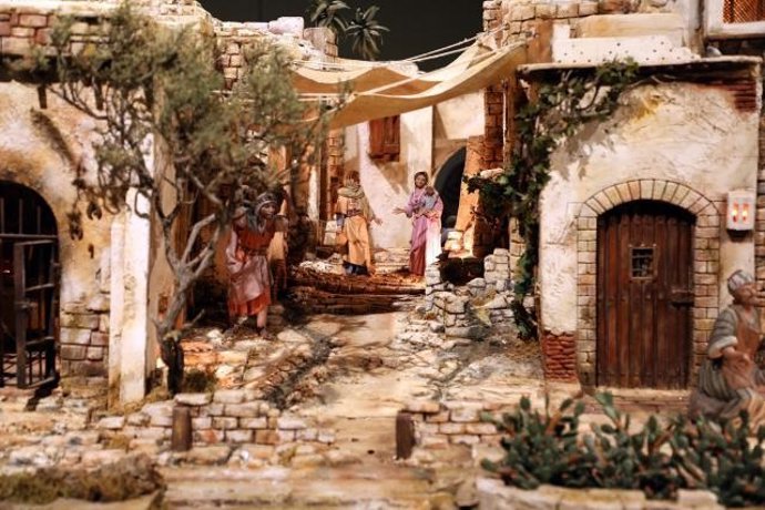 Nacimiento de la Diputación de Palencia 8-1-2019