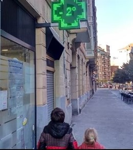 2 grados bajo cero (archivo)