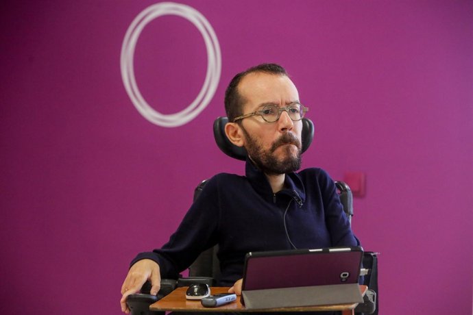 Entrevista de Europa Press al secretario de Organización de Podemos, Pablo Echen
