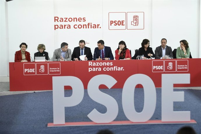 Reunión de la Ejecutiva Federal del PSOE