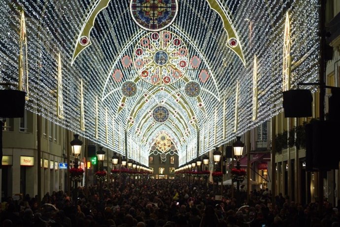 Luces de Navidad en Málaga 2018