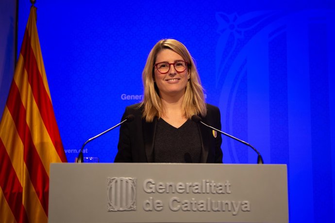 La portaveu del Govern, Elsa Artadi