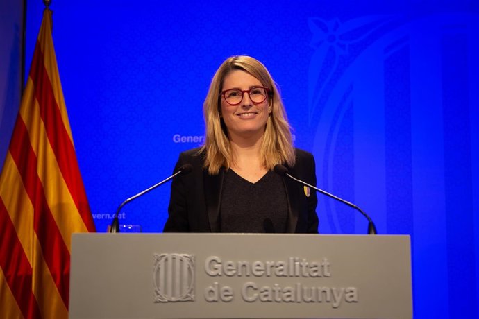 La portavoz del Govern, Elsa Artadi