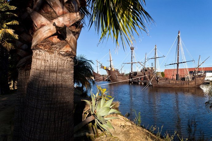 Muelle de las Carabelas. 
