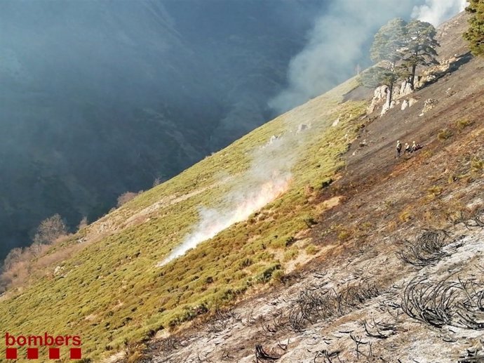 Incendio De Artíes (Lleida)