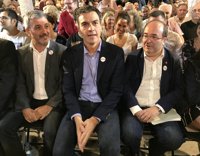 Sánchez e Iceta compartirán acto el sábado en el CCIB de Barcelona y apoyarán la candidatura de Collboni