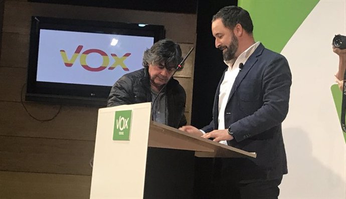 Santiago Abascal, líder nacional de Vox.