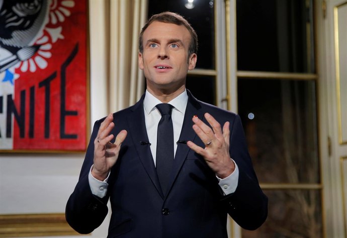 El presidente de Francia, Emmanuel Macron