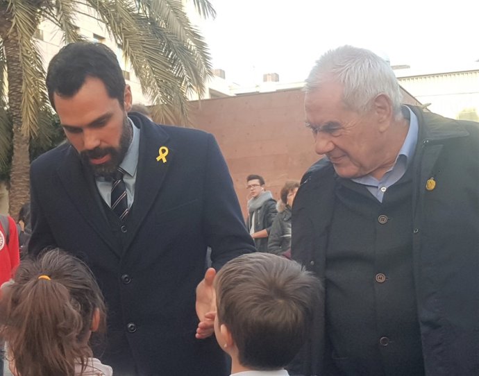 Roger Torrent i Ernest Maragall
