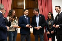 La comisión política de PP-A y Cs se reúne este miércoles para cerrar el acuerdo sobre la estructura de gobierno