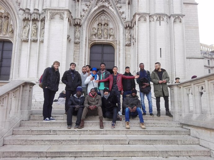 Free tour por Bruselas para refugiados