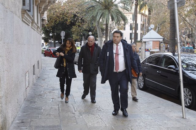 L'empresari Gerardo Díaz Ferrán arriba a l'Audiència Provincial de Balears
