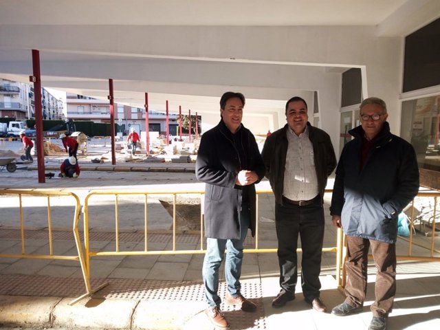Visita a la estación de autobuses de Martos