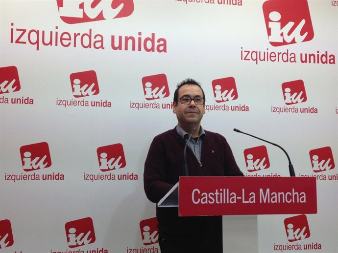 El coordinador de IU en C-LM, Juan Ramón Crespo