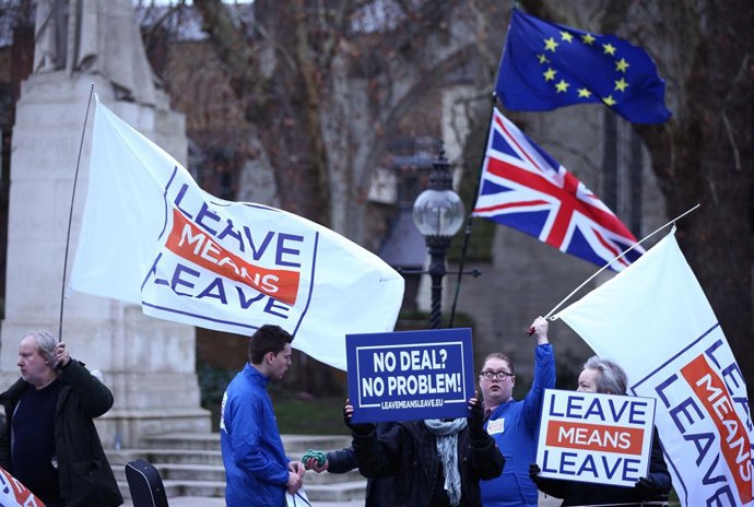 Pro-Brexit demonstration in London