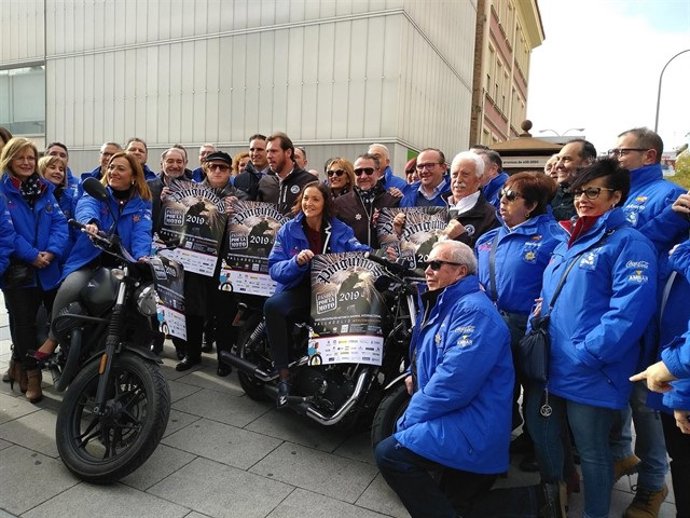 Maroto en la presentación de la concentración motera de Pingüinos