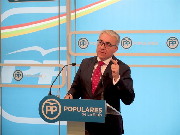 El Portavoz 'Popular' Jesús Ángel Garrido