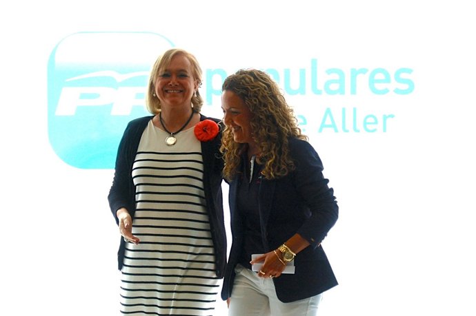 Mercedes Fernández y Teresa Mallada en una imagen de archivo