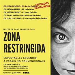 Cartel promocional de 'Zona Restringida'