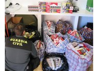 Detenida una mujer de Ceuta tras intervenir 6.200 cajetillas de tabaco de contrabando en Granada